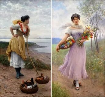 Divagar entre PINTURAS e outras ARTES: Eugene de Blaas