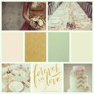 Moodboard Champagne wedding colors, Gold wedding colors, Wed