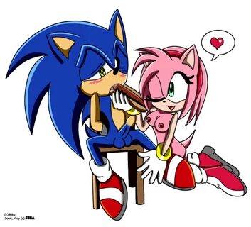 sonic, amy_rose - Ychan