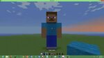 how to build a minecraft steve statue - YouTube