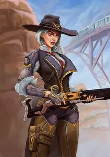 Ashe Overwatch fanart by ScaryZombi (With images) Overwatch