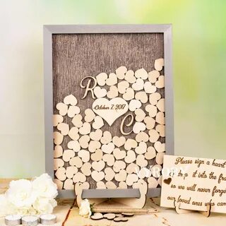 Guest Books Guestbook Hearts Wedding Guest Book Guestbook Id