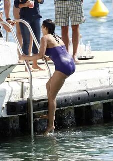 ROSARIO DAWSON in Swimsuit at a Beach in France - HawtCelebs