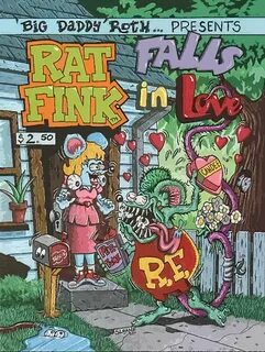 Rat Fink In Love Metal Sign Rat fink, Rats, Ed roth art