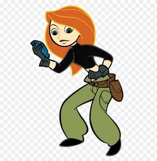 Download kim possible looking at device clipart png photo TO