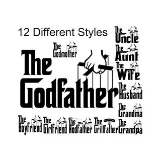 The Godfather SVG Files Bundle Clipart Logo Vector Eps File 