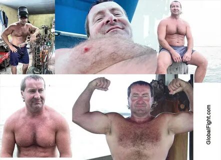 dotPhoto Album - wrestlerswrestling - Muscular Musclebear Buddies Showing Muscle