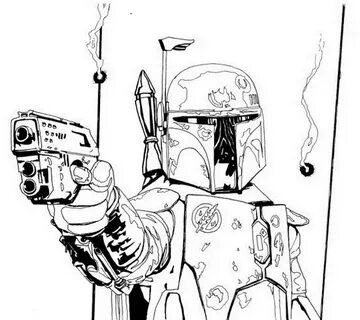 Perfect Boba Fett Coloring Sheet for Star Wars Lovers - Colo
