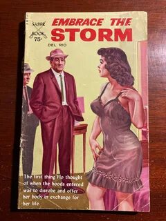 Embrace The Storm Del Rio Saber Boek 1963 jaren 1960 Smut Et