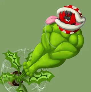 RoarFood vs Piranha Plant 01 by Mc_Morrales -- Fur Affinity dot net