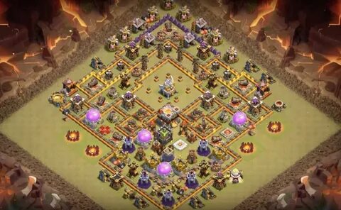 Clash of Clans Bases war for Town hall 11 - ClashTrack.com
