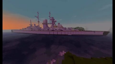 Minecraft: Schlachtschiff Bismarck + Download Battleship Bis