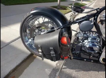 Sick Looking Bobber Motorcycle