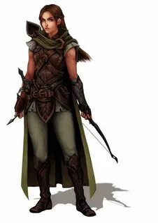 DnD female clerics, rogues and rangers - inspirational Femal