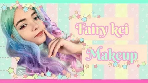 Fairy Kei Makeup Tutorial Harajuku Makeup - YouTube