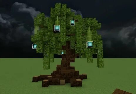small willow tree simple style Minecraft Map