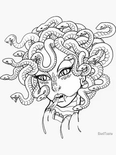 Pegatina 'Medusa' de BadTaste en 2021 Arte de medusas, Págin