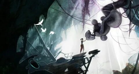 Portal 2 Portal game, Game concept art, Portal 2