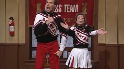 Watch Saturday Night Live Episode: Spartan Cheerleaders at a