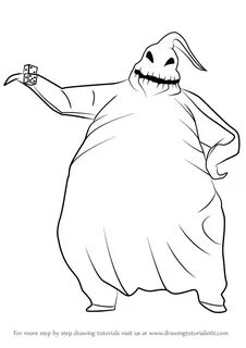 Step by Step How to Draw Oogie Boogie from The Nightmare Bef