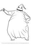 Learn How to Draw Oogie Boogie from The Nightmare Before Chr