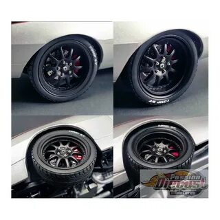 Street Fighter 10-Spoke Wheel & Tire Pack with low profile t