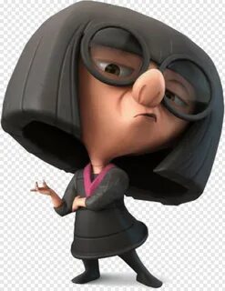 Incredibles - Disney Infinity Edna Mode, HD Png Download - 3