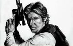 Han Solo Drawing at PaintingValley.com Explore collection of