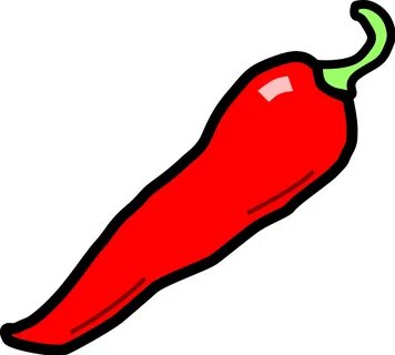 Chile Clipart Bell Pepper - Clip Art Chilli Pepper - Png Dow