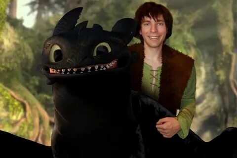 Toothless and I are buddies by Super3dcow on deviantART Toot