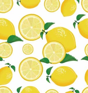 Seamless background with lemon 382243 Vector Art at Vecteezy