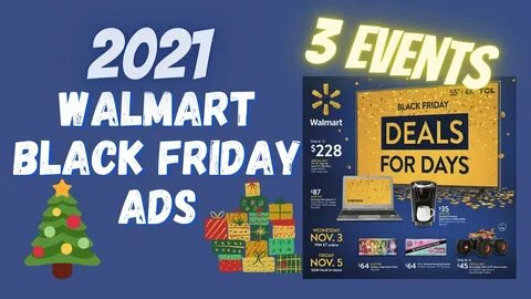 Walmart Black Friday Ad 2021 🎄 Online & In-Store Events #1 &