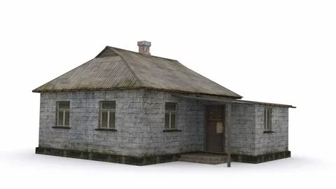 old brick house 3D Modeller in Binalar 3DExport