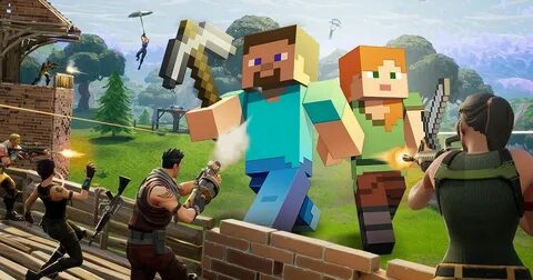 Fortnite vs Minecraft Jogos de história, Roblox, Gta