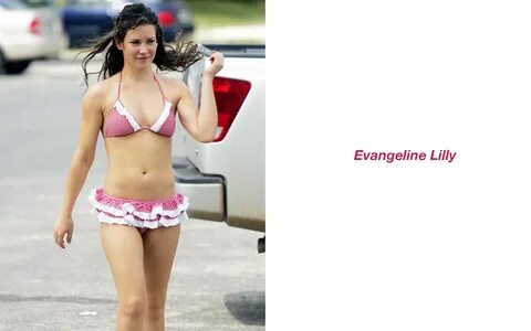 Evangeline Lilly: Wallpapers-02 GotCeleb