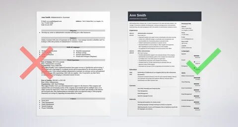 Administrative Assistant Resume Examples Administrative assistant resume, Writin