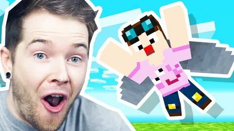 DanTDM Learning to FLY in Minecraft Hardcore! - YouTube