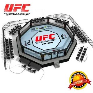 ufc octagon ring 3d model