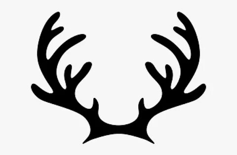 Antler Clipart Hoof - Reindeer Antlers Svg Free, HD Png Down