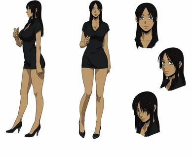 Zerochan Anime character design, Black anime characters, Cha