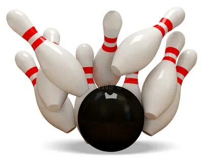 Bowling Ball Pins Isolated Stock Illustrations - 1,803 Bowli