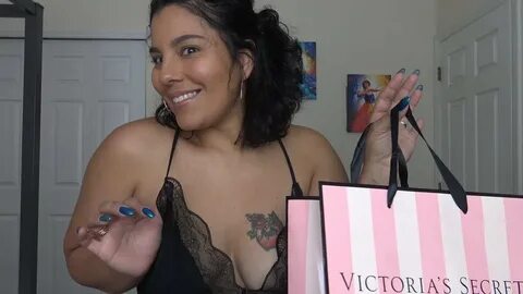 VICTORIA'S SECRET NIGHTGOWN TRY ON - YouTube