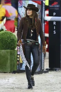 JESSICA SPRINGSTEEN at Gucci Horse Riding Masters in Paris -