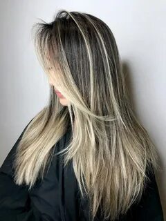 Asian blonde hair, balayage for dark hair, blonde, texture b