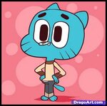 How to Draw Gumball, Step by Step, Cartoon Network Character