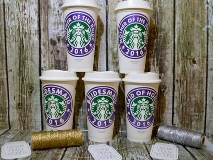 Bridesmaids Gift Idea Personalized Starbucks Tumbler Cafecit
