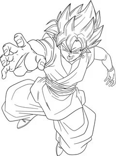 Goku Black Coloring Pages - Coloring Home