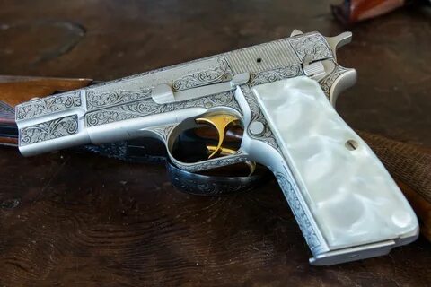Browning HP with Silver Skull Grip Hunting Hunting Other Hun