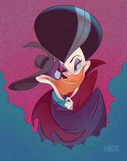 Darkwing & Morgana Disney duck, Disney cartoons, Disney art