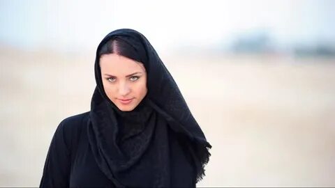 Middle Eastern Woman, Pretty Lady Stock-video (100 % royalty